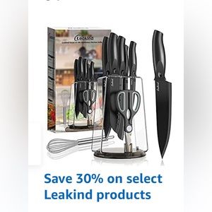 Leo kind knife set 31% of with my link
